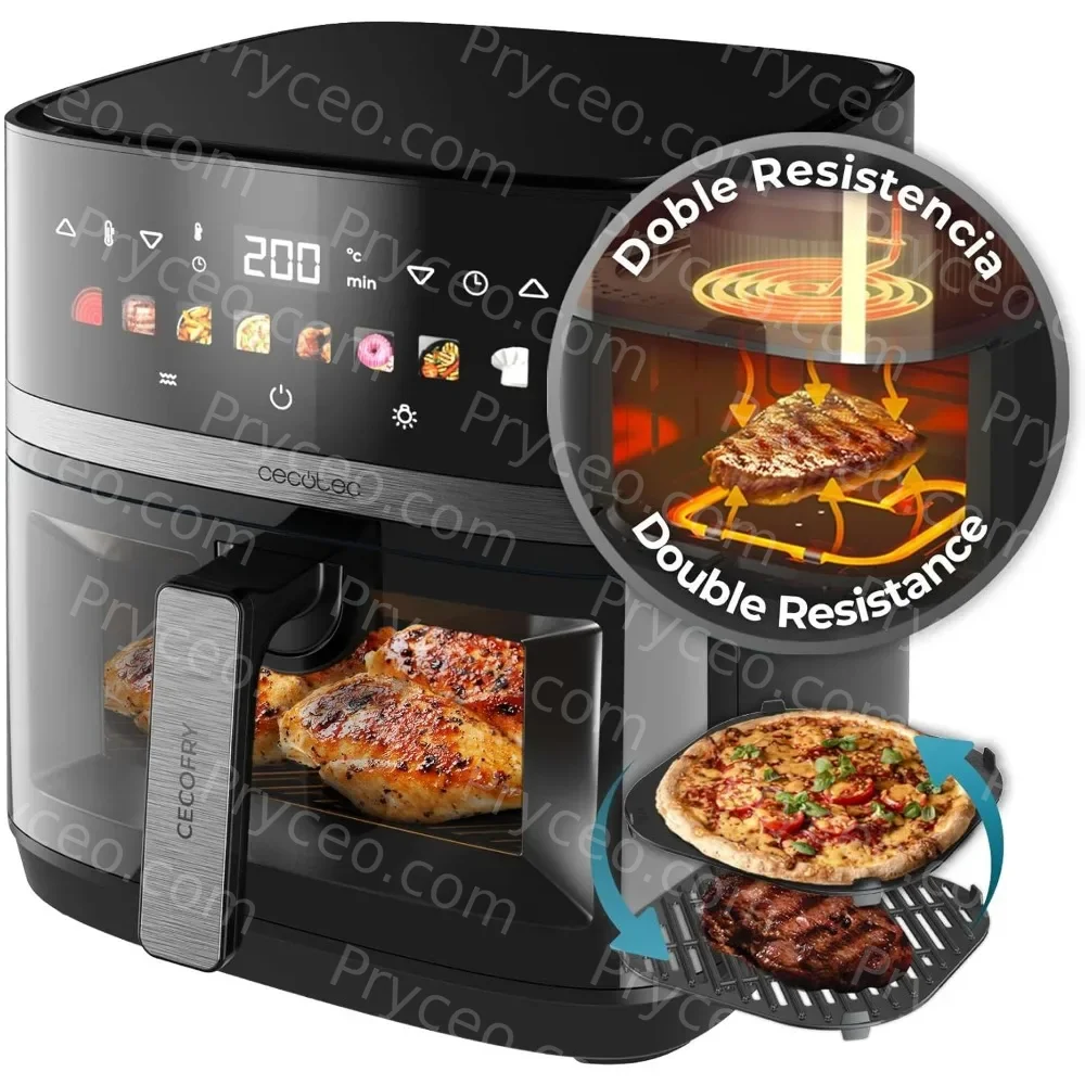 Cecotec Cecofry Grill Duoheat 8000