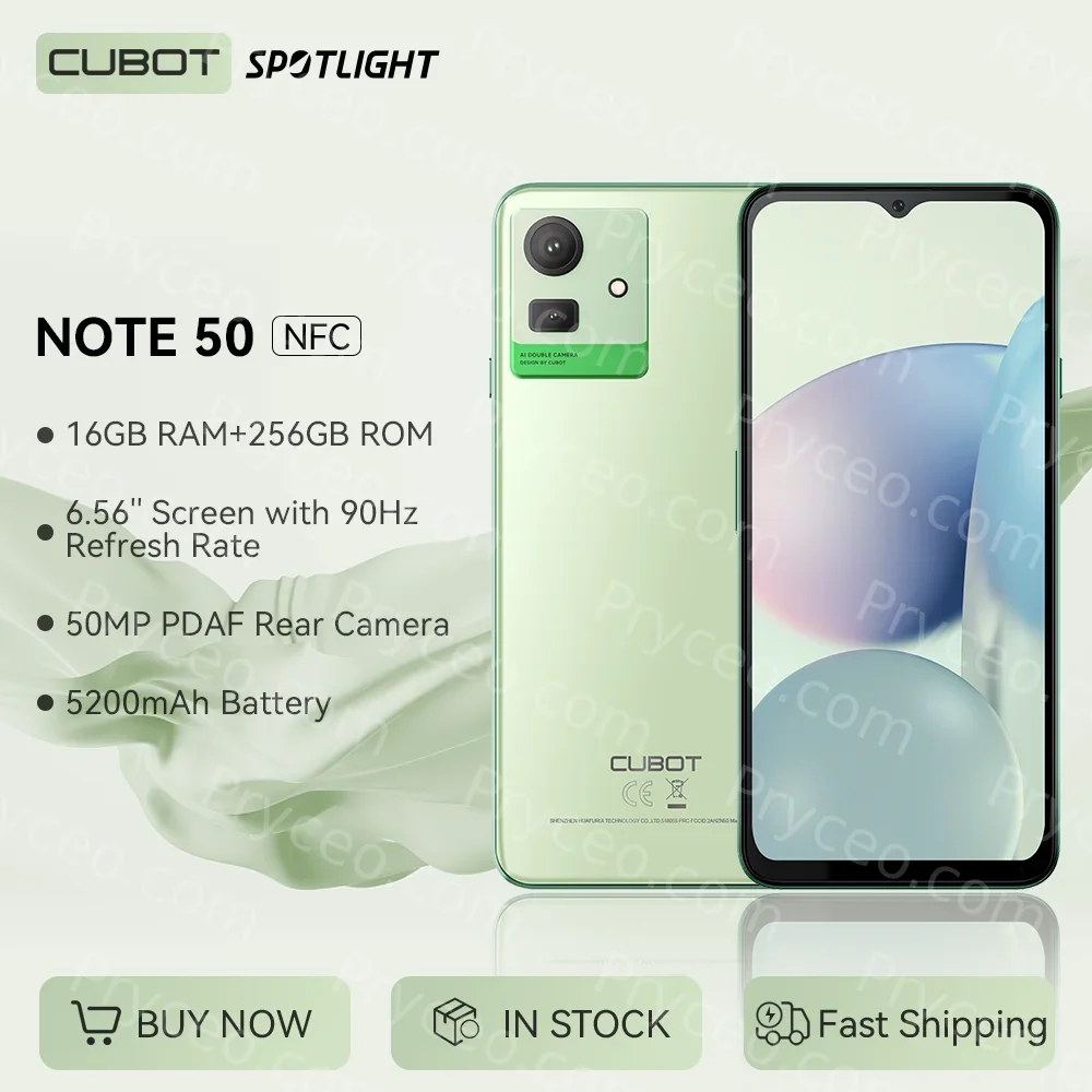 Cubot Note 50