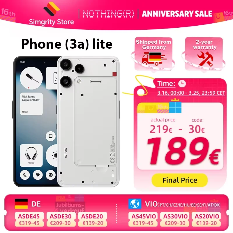 Nothing Phone 3a Lite