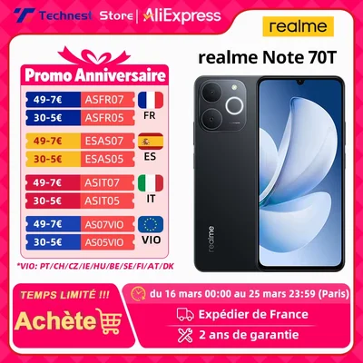 Realme Note 70T