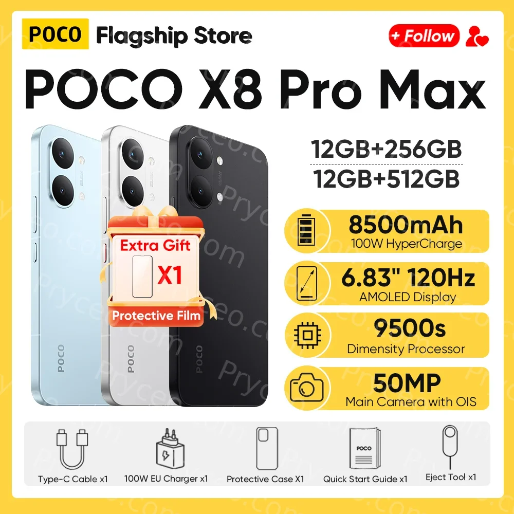 POCO x8 pro max 5g