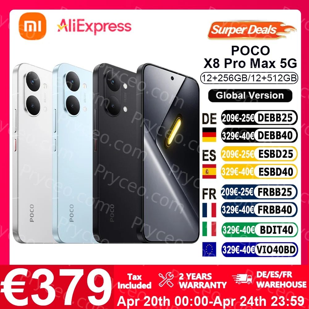 POCO x8 pro max 5g